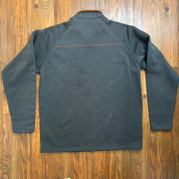 COLUMBIA MENS CANYON POINT ZIP UP GRAY COLOR WITH ELBOW PAD STITCHING SIZE XL - Picture 4 of 4